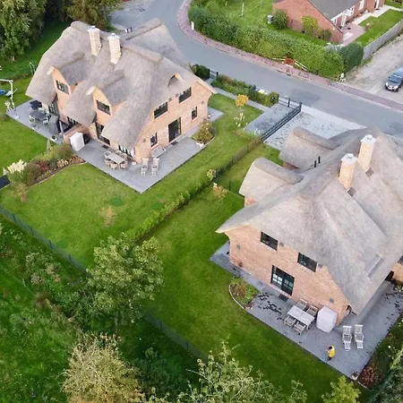 Nyaraló Reetdachhaus Nordstern Garding